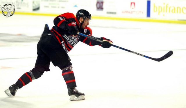 Photo hockey match Bordeaux - Rouen le 17/10/2017
