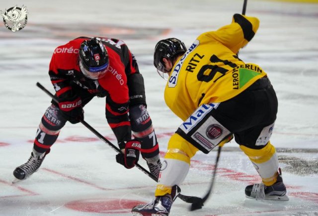 Photo hockey match Bordeaux - Rouen le 17/10/2017