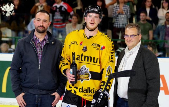 Photo hockey match Bordeaux - Rouen le 17/10/2017