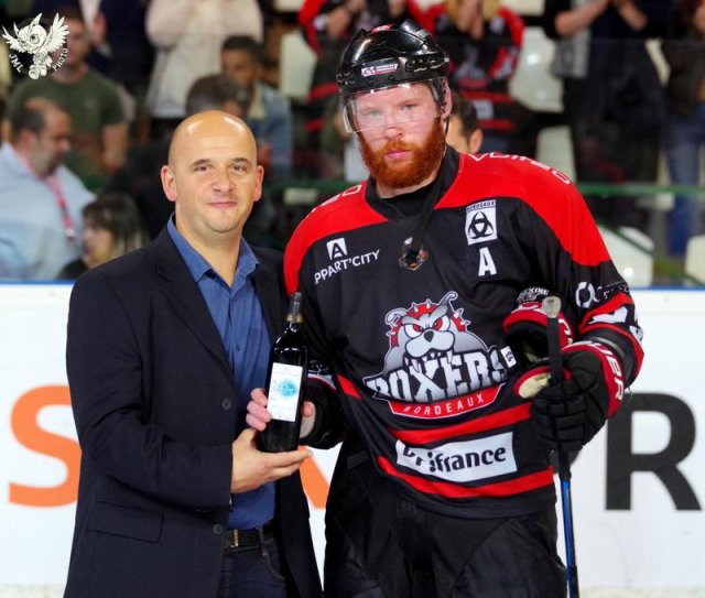 Photo hockey match Bordeaux - Rouen le 17/10/2017