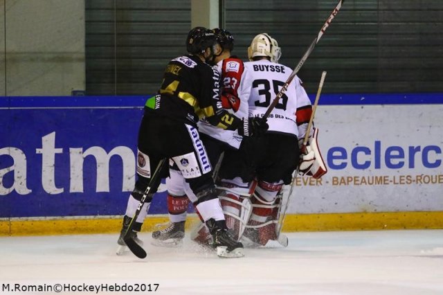 Photo hockey match Rouen - Amiens  le 20/10/2017
