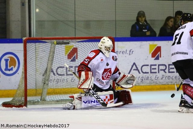 Photo hockey match Rouen - Amiens  le 20/10/2017