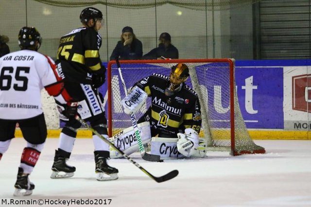 Photo hockey match Rouen - Amiens  le 20/10/2017