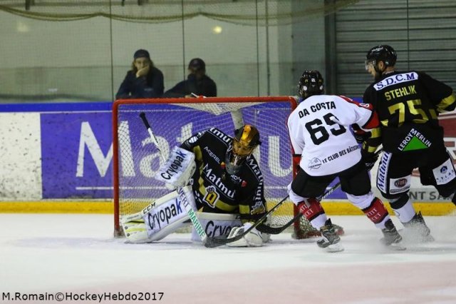 Photo hockey match Rouen - Amiens  le 20/10/2017