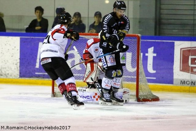 Photo hockey match Rouen - Amiens  le 20/10/2017