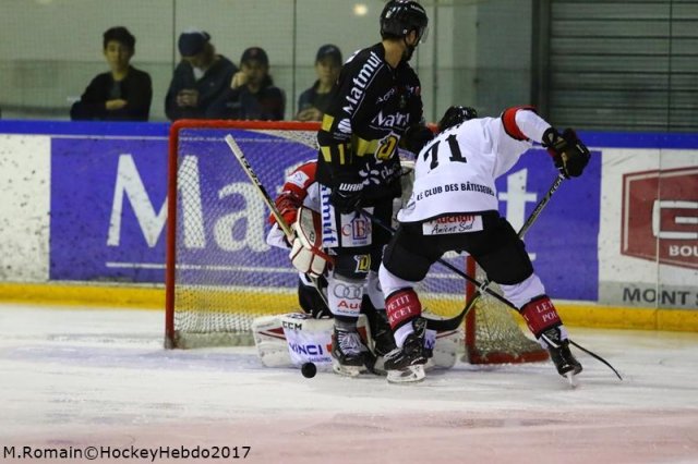 Photo hockey match Rouen - Amiens  le 20/10/2017