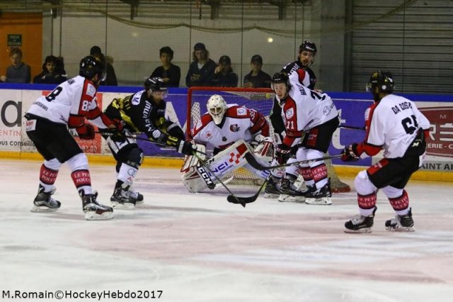 Photo hockey match Rouen - Amiens  le 20/10/2017
