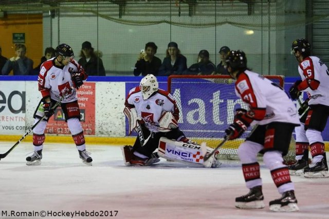 Photo hockey match Rouen - Amiens  le 20/10/2017