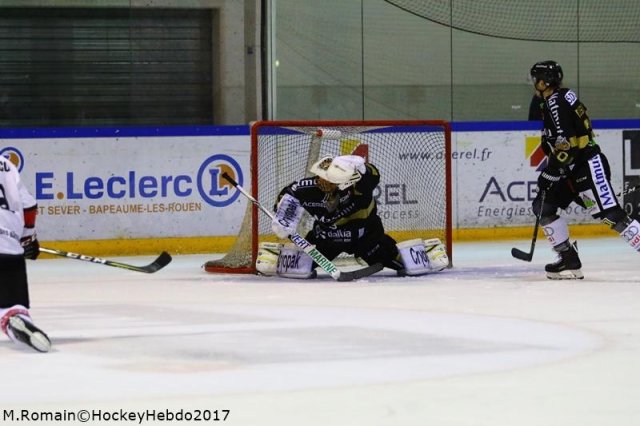 Photo hockey match Rouen - Amiens  le 20/10/2017