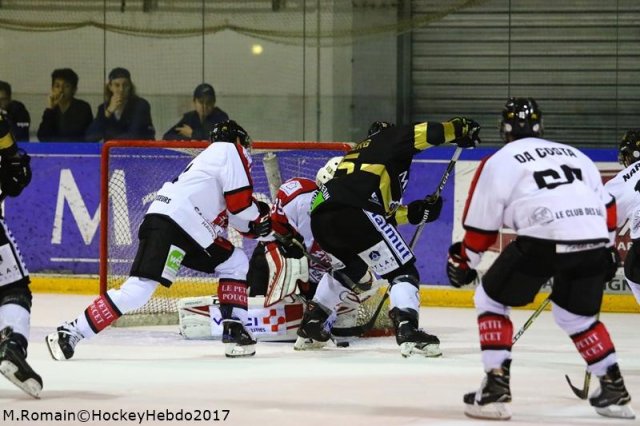 Photo hockey match Rouen - Amiens  le 20/10/2017