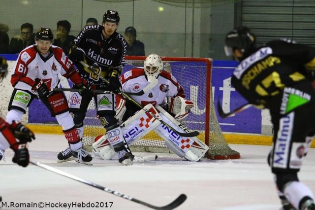 Photo hockey match Rouen - Amiens  le 20/10/2017