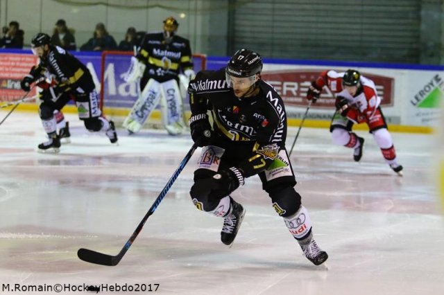 Photo hockey match Rouen - Amiens  le 20/10/2017
