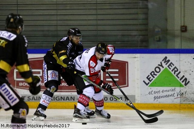 Photo hockey match Rouen - Amiens  le 20/10/2017