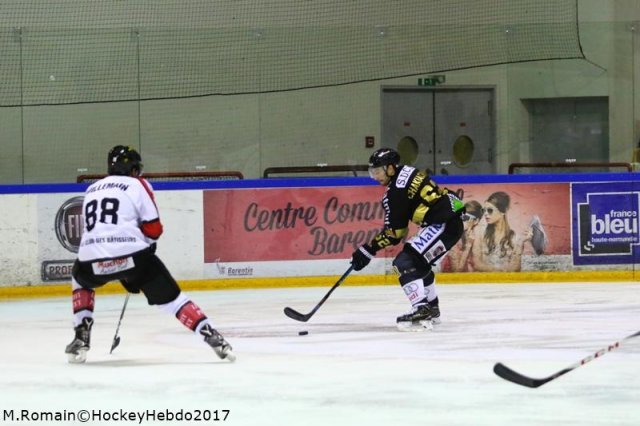 Photo hockey match Rouen - Amiens  le 20/10/2017