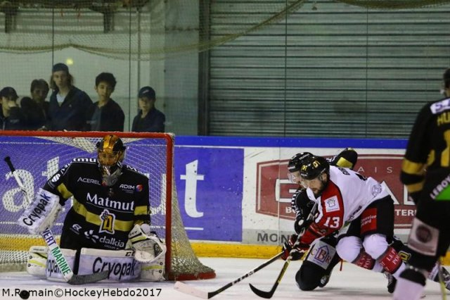 Photo hockey match Rouen - Amiens  le 20/10/2017