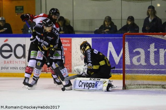 Photo hockey match Rouen - Amiens  le 20/10/2017