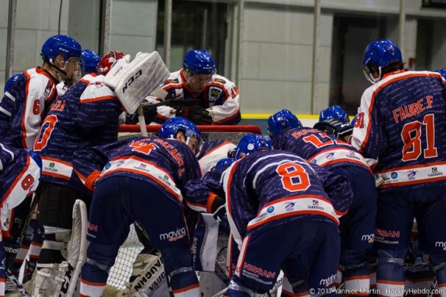 Photo hockey match Clermont-Ferrand - Villard-de-Lans le 21/10/2017