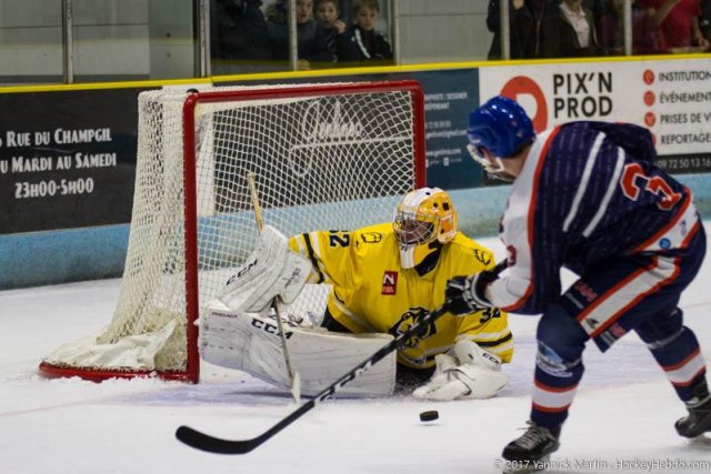 Photo hockey match Clermont-Ferrand - Villard-de-Lans le 21/10/2017