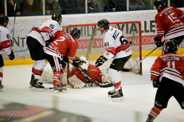 Photo hockey match Morzine-Avoriaz - Chamonix  le 24/10/2017