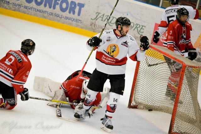 Photo hockey match Morzine-Avoriaz - Chamonix  le 24/10/2017