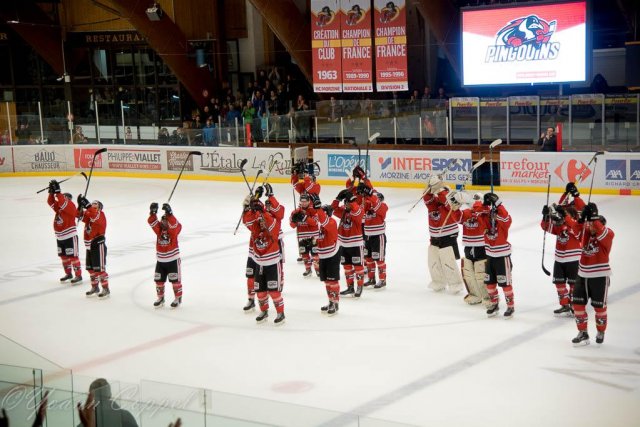Photo hockey match Morzine-Avoriaz - Chamonix  le 24/10/2017