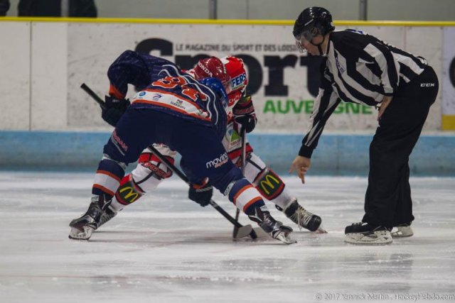 Photo hockey match Clermont-Ferrand - Cholet  le 24/10/2017