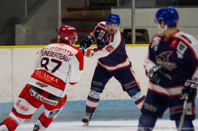 Photo hockey match Clermont-Ferrand - Cholet  le 24/10/2017