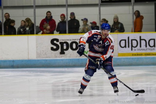 Photo hockey match Clermont-Ferrand - Cholet  le 24/10/2017
