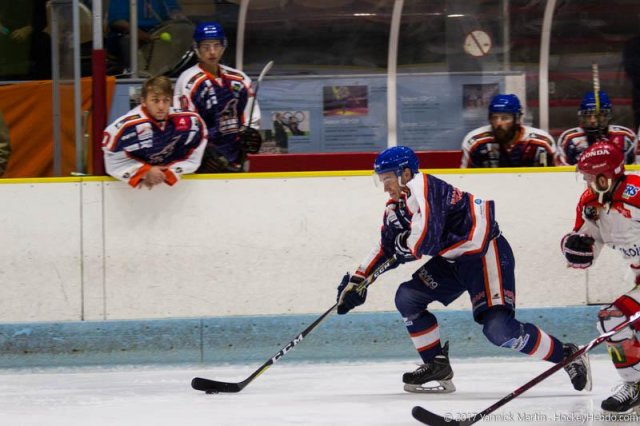 Photo hockey match Clermont-Ferrand - Cholet  le 24/10/2017