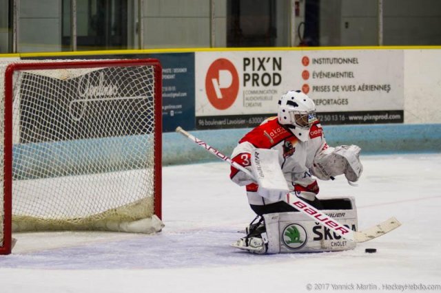 Photo hockey match Clermont-Ferrand - Cholet  le 24/10/2017