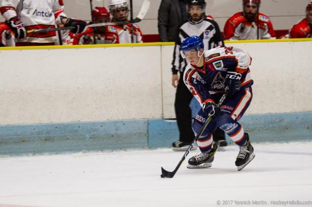 Photo hockey match Clermont-Ferrand - Cholet  le 24/10/2017