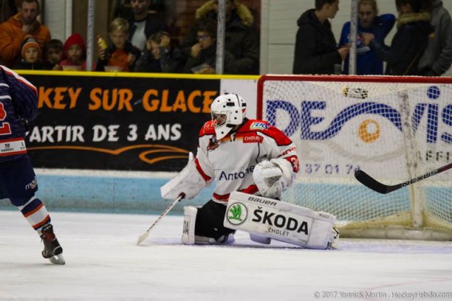 Photo hockey match Clermont-Ferrand - Cholet  le 24/10/2017