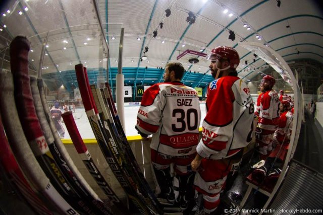 Photo hockey match Clermont-Ferrand - Cholet  le 24/10/2017
