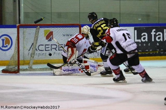 Photo hockey match Rouen - Amiens  le 24/10/2017
