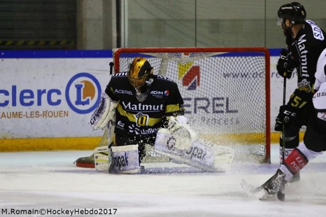 Photo hockey match Rouen - Amiens  le 24/10/2017