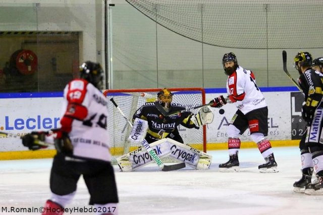 Photo hockey match Rouen - Amiens  le 24/10/2017