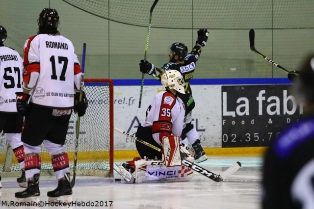 Photo hockey match Rouen - Amiens  le 24/10/2017