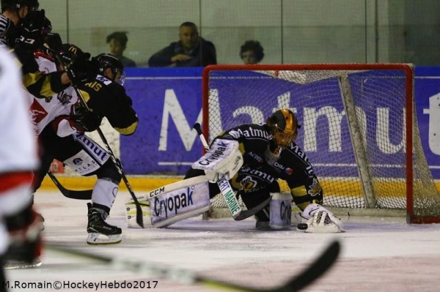 Photo hockey match Rouen - Amiens  le 24/10/2017