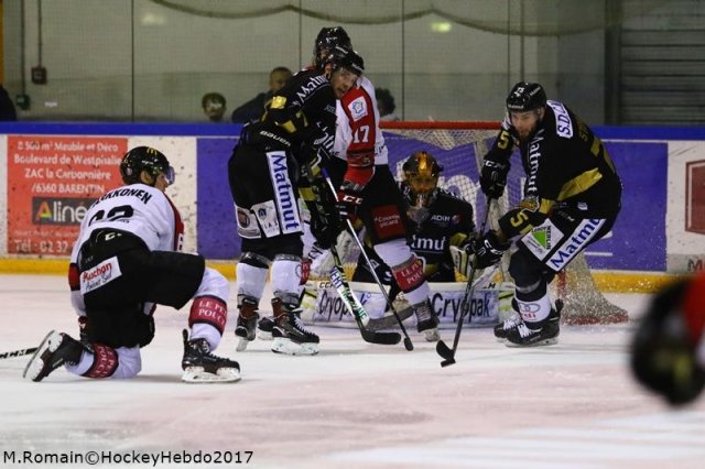 Photo hockey match Rouen - Amiens  le 24/10/2017