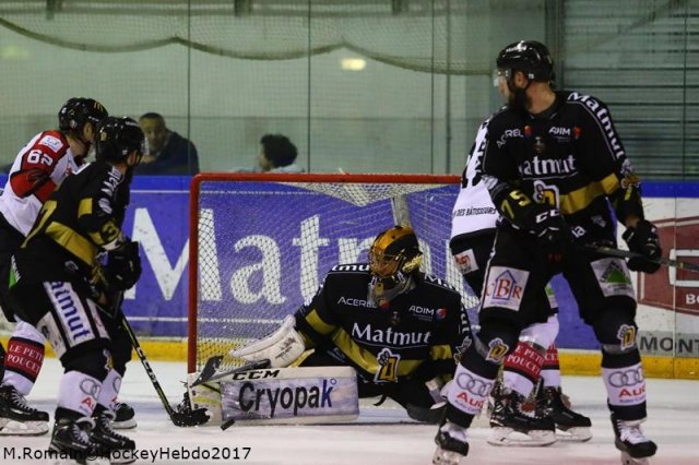 Photo hockey match Rouen - Amiens  le 24/10/2017