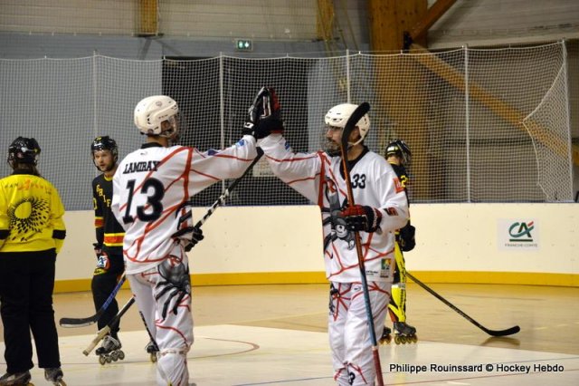 Photo hockey reportage N1 : Les Griffons donnent le ton