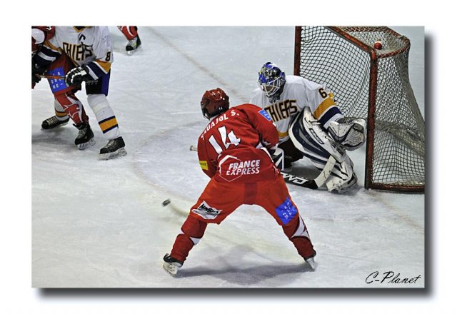 Photo hockey match Valence - Garges-lès-Gonesse le 21/02/2009