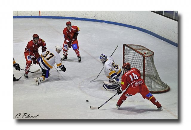 Photo hockey match Valence - Garges-lès-Gonesse le 21/02/2009