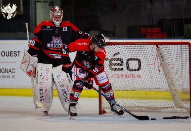 Photo hockey match Bordeaux - Mulhouse le 27/10/2017