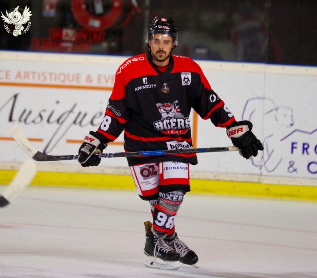 Photo hockey match Bordeaux - Mulhouse le 27/10/2017