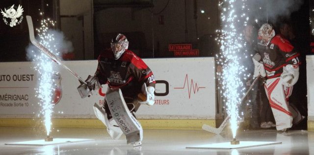 Photo hockey match Bordeaux - Mulhouse le 27/10/2017