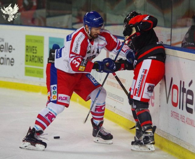 Photo hockey match Bordeaux - Mulhouse le 27/10/2017