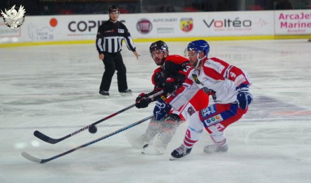 Photo hockey match Bordeaux - Mulhouse le 27/10/2017