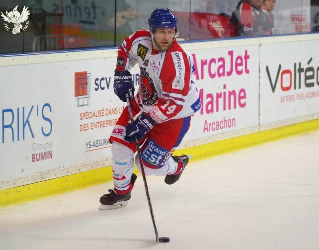 Photo hockey match Bordeaux - Mulhouse le 27/10/2017