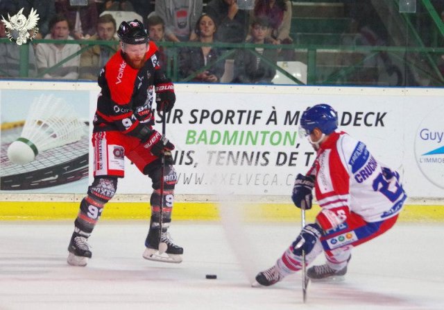 Photo hockey match Bordeaux - Mulhouse le 27/10/2017